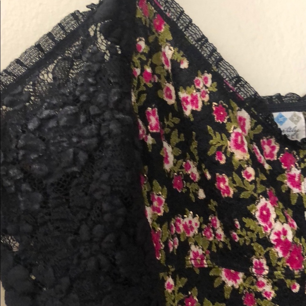 Free People Intimately Floral Black Lace Dress - Picture 8 of 8
